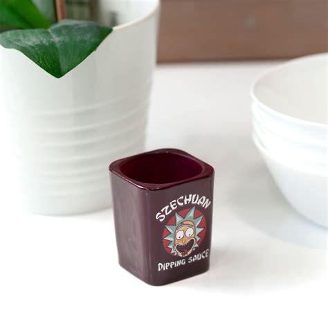Rick And Morty Szechuan Dipping Sauce Shot Glass Free Shipping