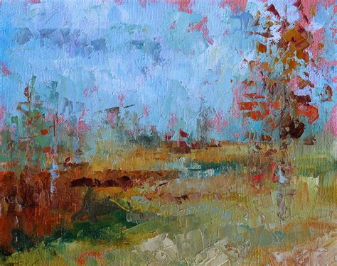 Daily Painters Abstract Gallery Windy December By Kay Wyne