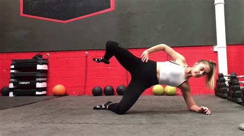 Side Plank Hip Abduction Youtube