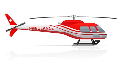 Ambulance Helicopter Vector Illustration 512652 Vector Art At Vecteezy