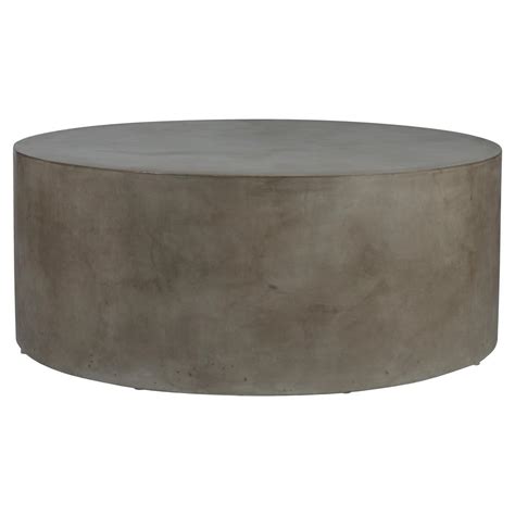 Round Outdoor Concrete Coffee Tables