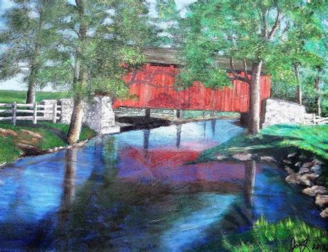 Covered Bridge Paintings Page 11 Of 17 Fine Art America