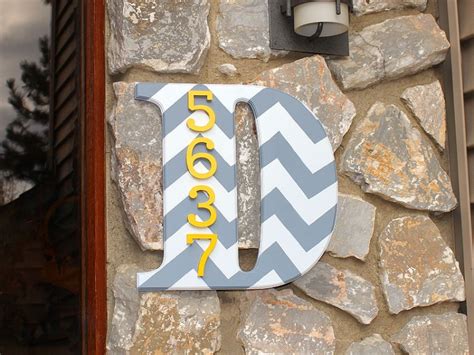 10 Creative And Eye Catching Diy House Number Ideas