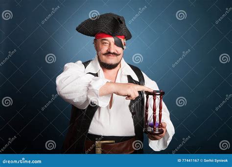 A Man Dressed As A Pirate Stock Image Image Of Danger