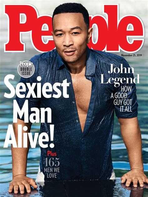 John Legend 2019 From Peoples Sexiest Man Alive Through The Years E