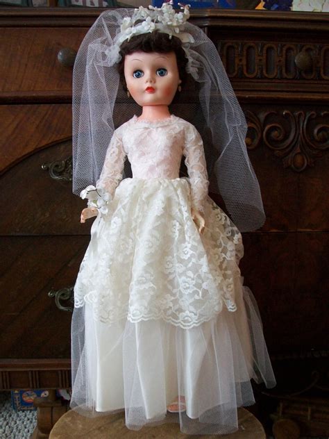 Beautiful Vintage Bonnie Bride Doll By Allied 1960s Etsy