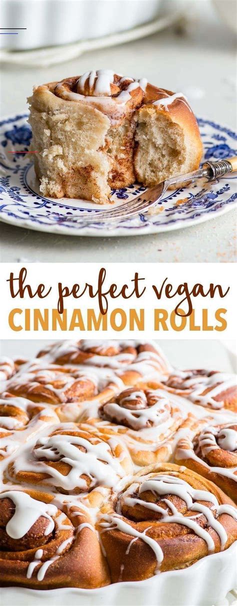 Besides best vegan dessert ever, how do i know which is the hottest topic at the moment? The Best Vegan Cinnamon Rolls You'll Ever Eat - The Loopy Whisk - #easyveganbreakfast in 2020 ...