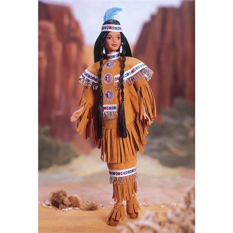 native american barbie dolls of the world fourth edition 1997 mattel 18558
