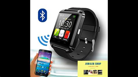 smartwatch u8 relógio inteligente bluetooth android youtube