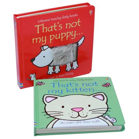 Usborne Touchy Feely Thats Not My Puppy And Kitten Collection 2 Books