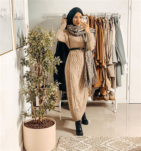 chic winter hijab outfit ideas to keep you warm hijab