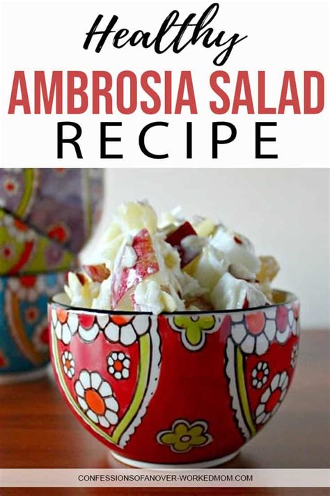Maybe you would like to learn more about one of these? Healthy Ambrosia Salad Recipe with Apples & Almonds