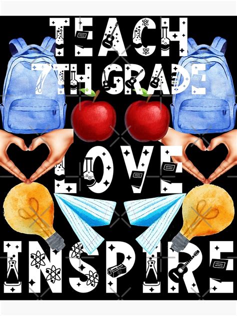 Teach 7th Grade Love Inspire The Future Of The World Is In My