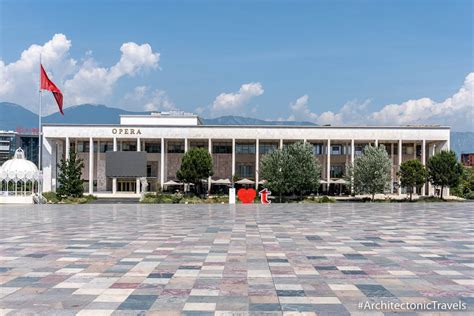 Palace Of Culture In Tirana Albania Communist Architecture