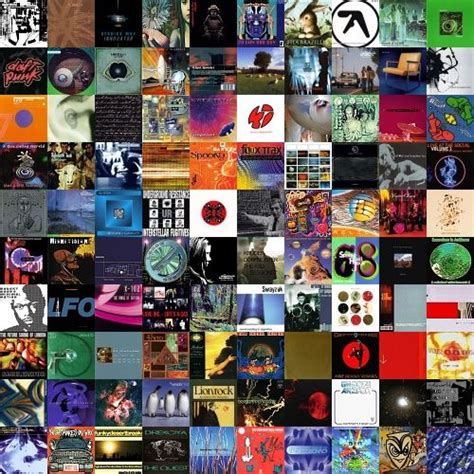Top 100 Electronic Albums Of The 1990s Top 100 Albums Album Electronica
