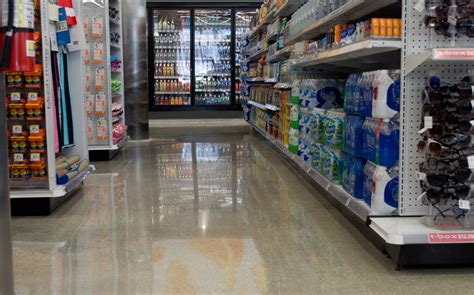 Walgreens At South Beach Polished Concrete And Micro Topping In Miami