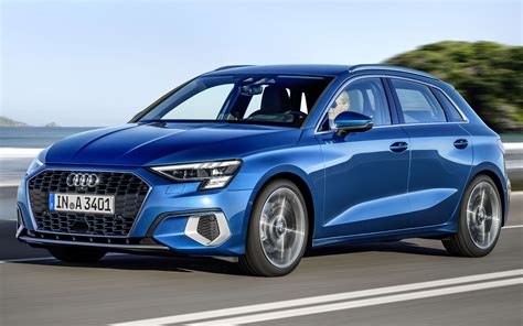 Download Wallpapers 2021 Audi A3 Sportback Front View Exterior New