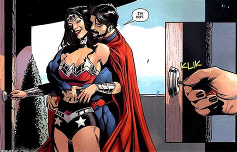 Superman And Wonder Woman Kiss And Confess Love Orgamesmic