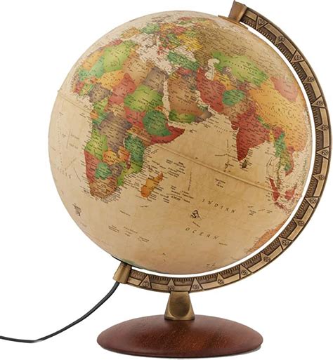 World Globe With Floor Stand