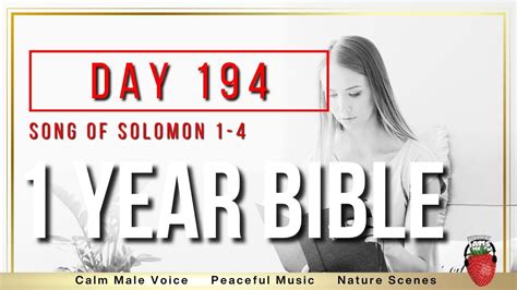 Day Song Of Solomon Chapters Niv One Year Bible Youtube