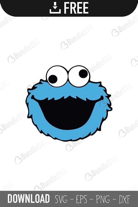 Free to use for your. Cookie Monster SVG Cut Files Free Download | BundleSVG.com