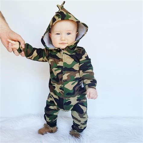 You Can Camo Kids Cotton Onesie Jumpsuit Baby Outfits Newborn Baby