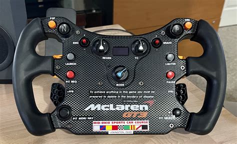 Fanatec McLaren GT3 Wheel Is Back Page 2 RaceDepartment