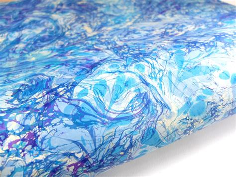 Meet Whimsical Marbler Maker Of Hand Marbled Papers With A Modern