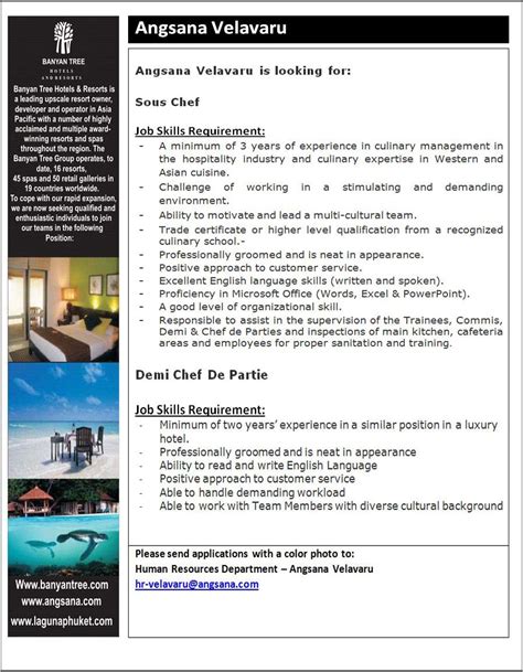 Find best jobs, jobs listings and job opportunities. Job Maldives: Career Opportunities at Angsana Velavaru