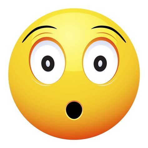Shocked Emoji With Open Mouth Emoji Art Prints Canvas