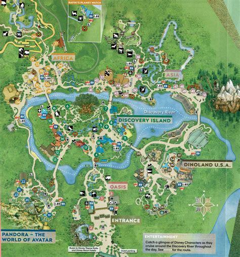 29 Printable Disney Animal Kingdom Map Pics Printable
