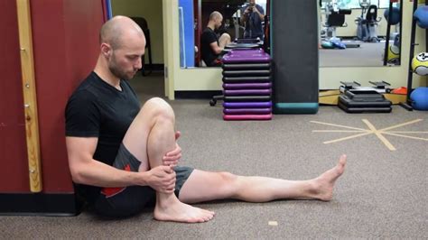 Seated Active Assisted Knee Flexion Youtube