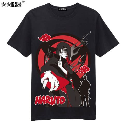 Naruto Shirts Anime Uchiha Itachi Tee Shirts Personalized Clothing New