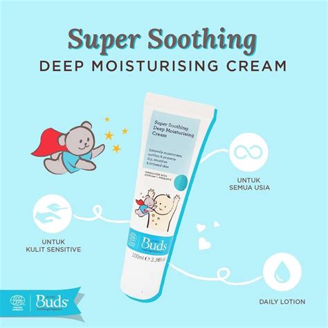 Jual Buds Super Soothing Deep Moisturising Cream Ml Shopee Indonesia