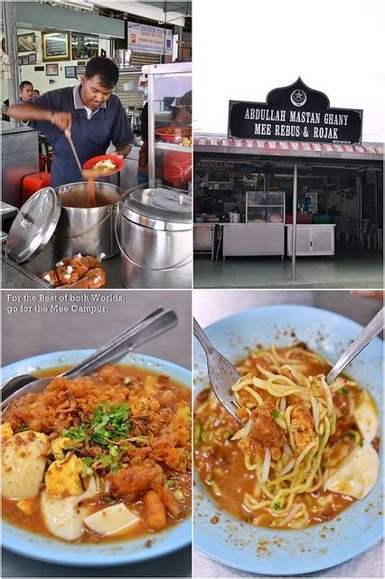 I enjoyed the fried chicken here with the nasi kandar��������. Mee Rojak @ Abdullah Mastan Ghani, Teluk Intan ...