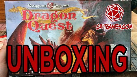 Dragon Quest 1992 Dungeons And Dragons Board Game Unboxing And