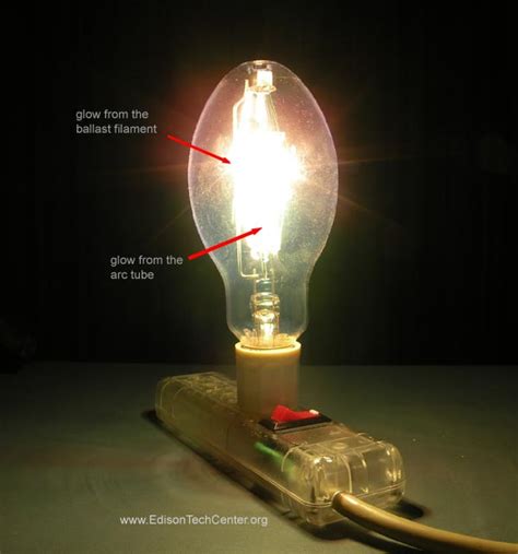 This is enclosed by an outer glass bulb that filters out harmful. The Mercury Vapor Lamp - How it works & history