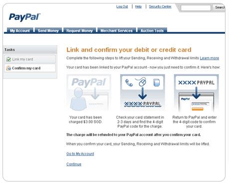 How to get paypal prepaid master card for free? Confirming Your Identity