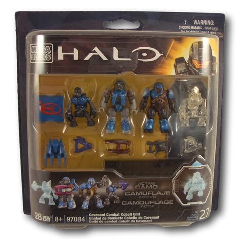 Halo Mega Bloks Covenant Combat Cobalt Unit