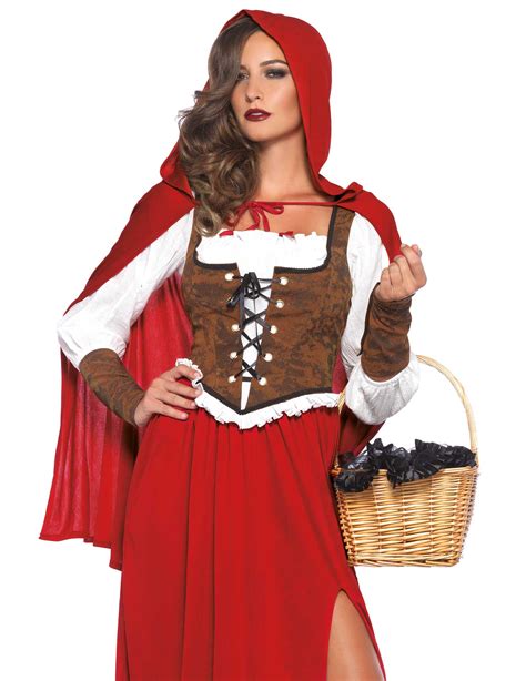 costume da cappuccetto rosso sexy per donna costumi adulti e vestiti di carnevale online vegaoo