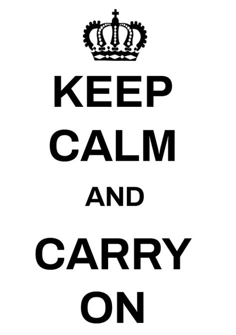 Keep Calm And Carry On Tshirt Template Postermywall