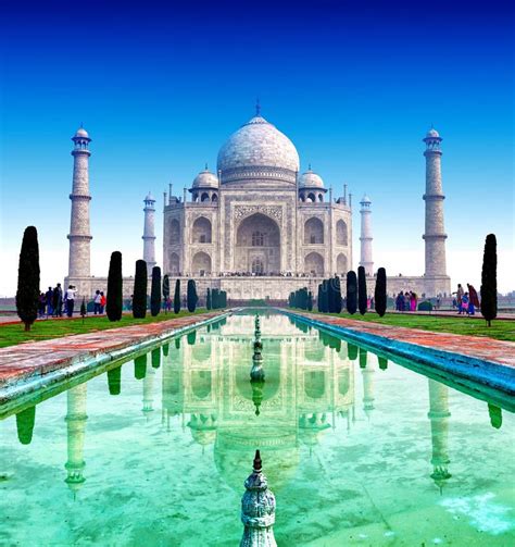 Taj Mahal Palace In India Indian Temple Tajmahal Editorial Image