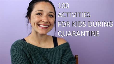 100 Activities For Kids During Quarantine Youtube