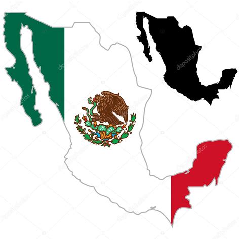 Mapa De México Bandera 2022
