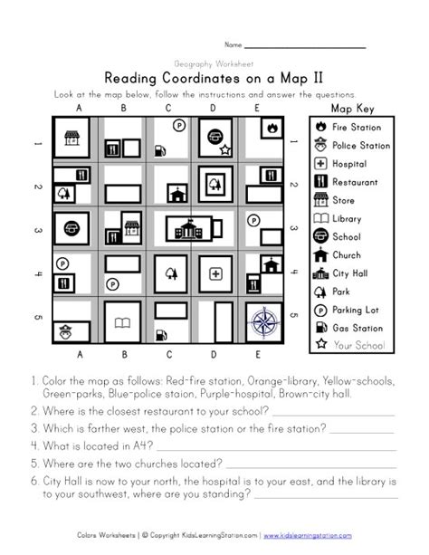 31 Reading A Map Worksheet Photos Worksheet For Kids