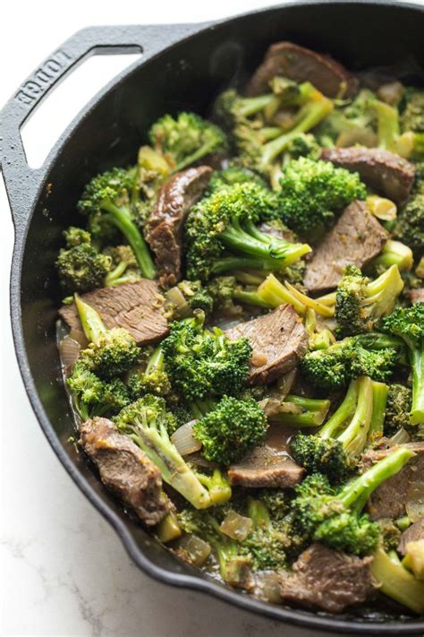Paleo Whole30 Orange Broccoli Beef Stir Fry Recipe A Healthy And