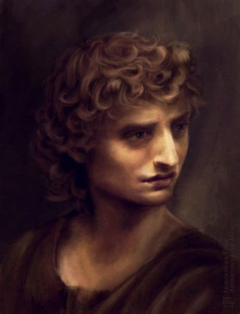 Leonardo Da Vinci Self Portrait Portrait Adoration