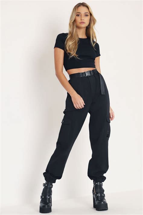 Black Cargo Pants In 2020 Black Cargo Pants Cargo Pants Outfit