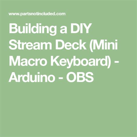 Maybe you would like to learn more about one of these? Building a DIY Stream Deck (Mini Macro Keyboard) (met afbeeldingen)