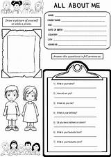 All About Me Activities For Middle School Images